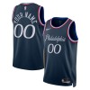 NBA Mænd Trøje Philadelphia 76ers Custom 2025-26 Nike City Edition Navy Swingman NBA Mænd Trøje Philadelphia 76ers Custom 2025-26 Nike City Edition Navy Swingman